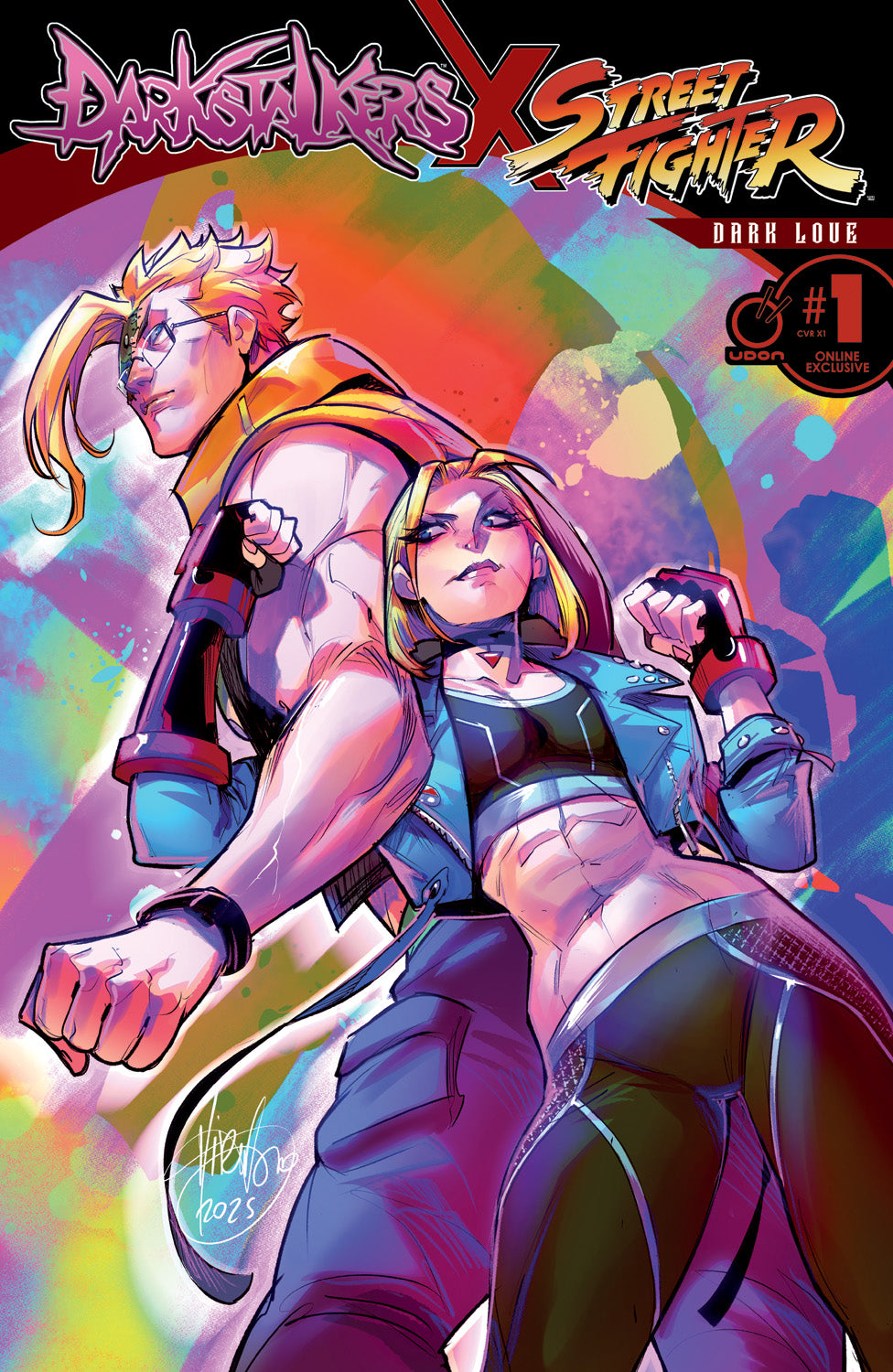 Darkstalkers X Street Fighter: Dark Love #1 CVR X1 - Mirka Andolfo