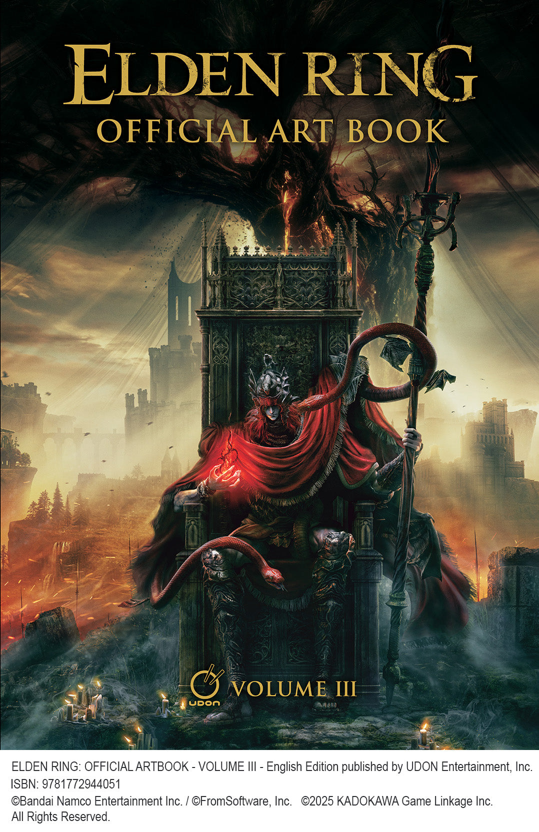 Elden Ring: Official Art Book Volume III Hardcover – UDON