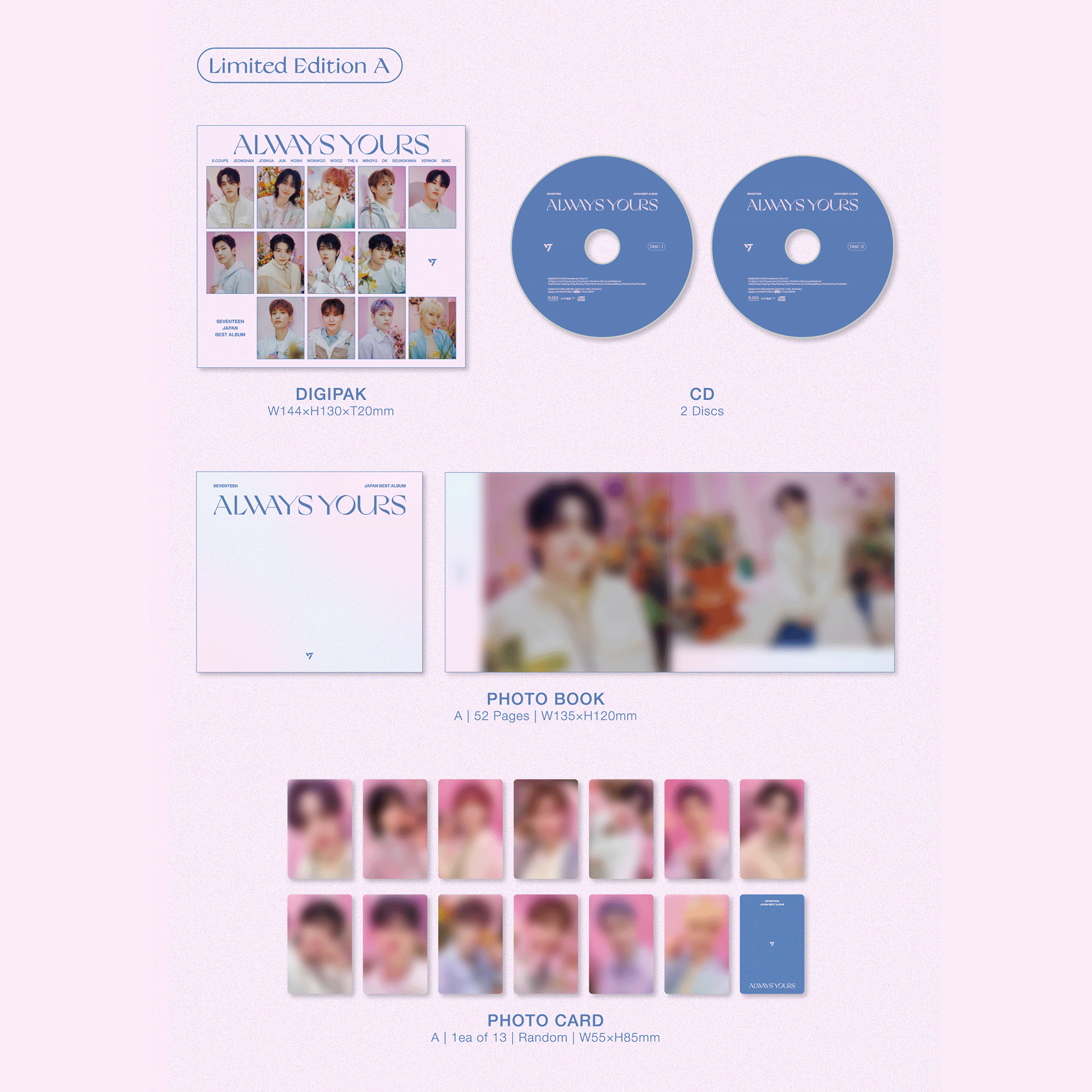 SEVENTEEN - Always Yours: 2CD + Photobook (Limited Edition A