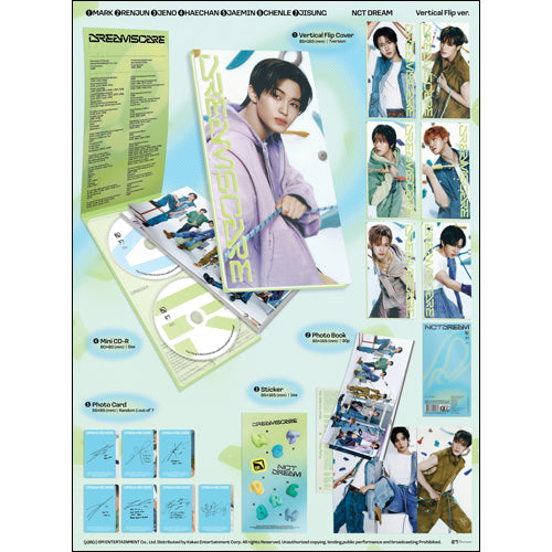 NCT DREAM / DREAMSCAPE: NCT DREAM Vol.4【Vertical Flip Ver.】【CD