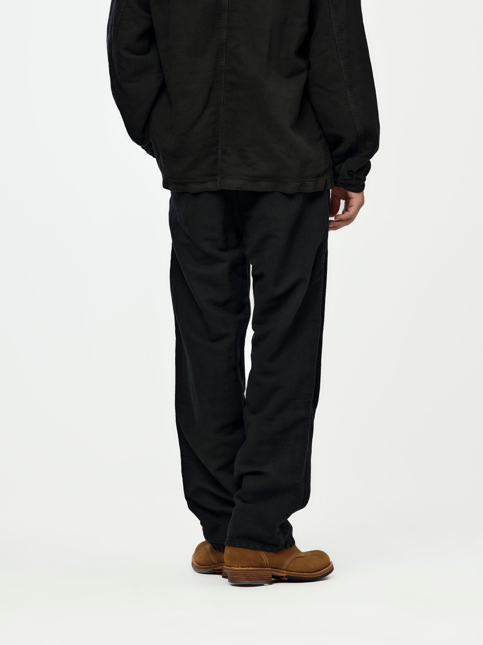 Visvim PASTORAL PANTS MOLESKIN (DMGD BLACK) - UNION LOS ANGELES