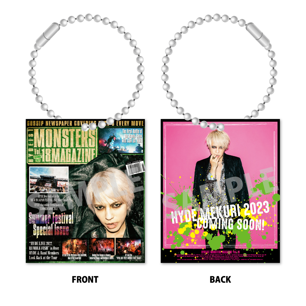 MONSTERS HYDE MONSTERS MAGAZINE アクキー No.11〜20コンプ MAGAZINE