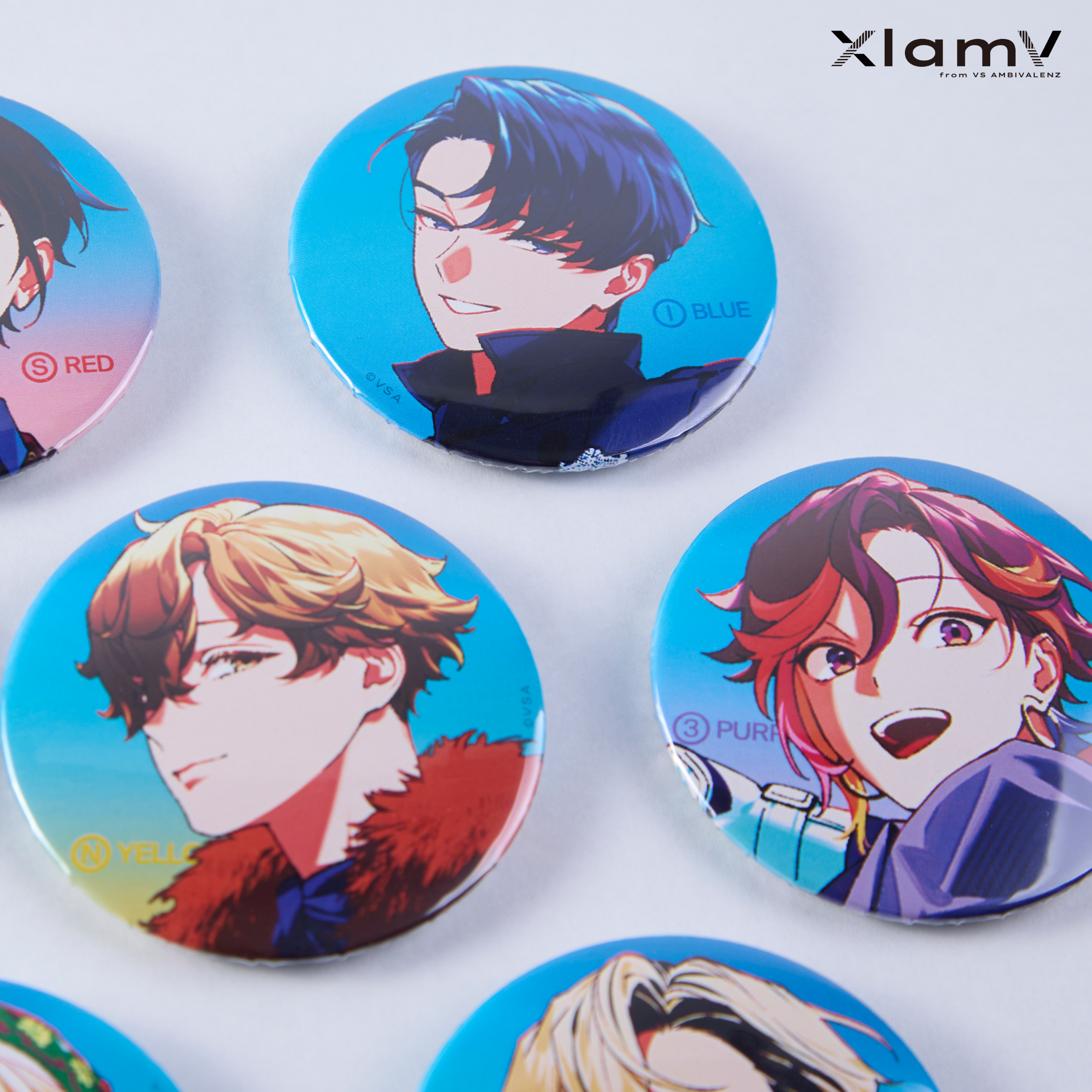 landscape】XlamV トレーディング缶バッジ | VS AMBIVALENZ