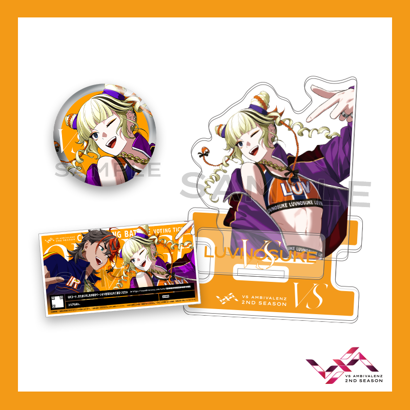 カラーソングバトル】VS AMBIVALENZ 2nd 缶バッジ＆アクリルスタンド