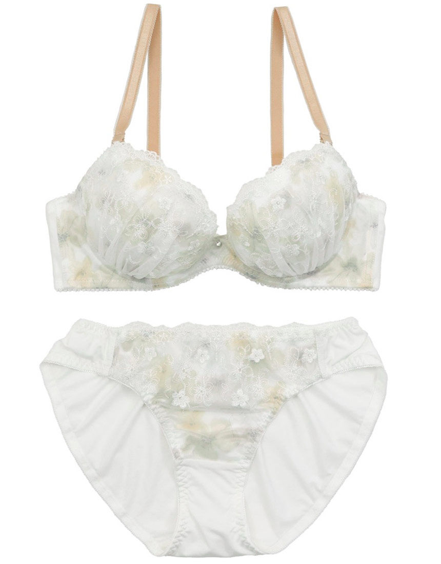Lingè Noël ランジェノエル フラワーガーデン ブラ＆ショーツセット