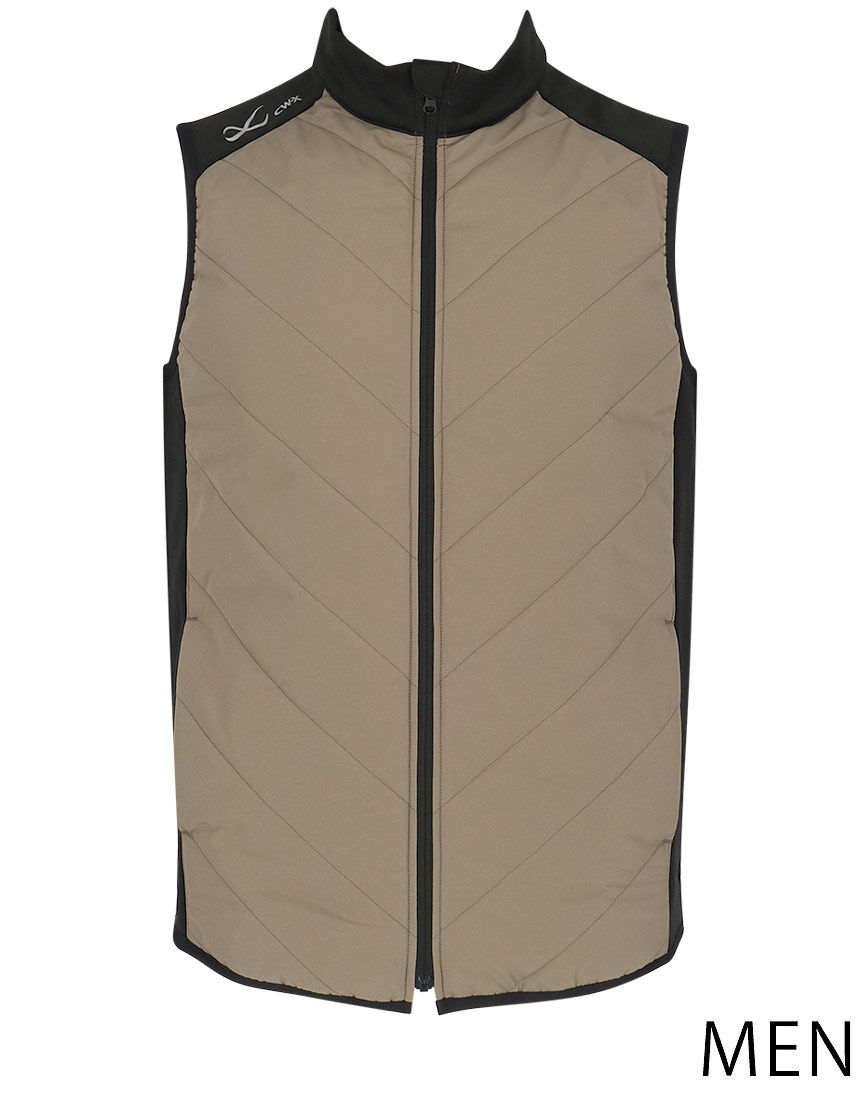 CW－X メンズ｜ランニング中綿ベスト｜ アウター トップス DWO609