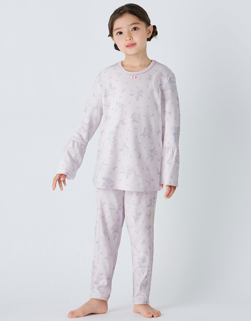 ワコール_キッズ ペガサスと星が並ぶやさしい色合いのかわいらしい