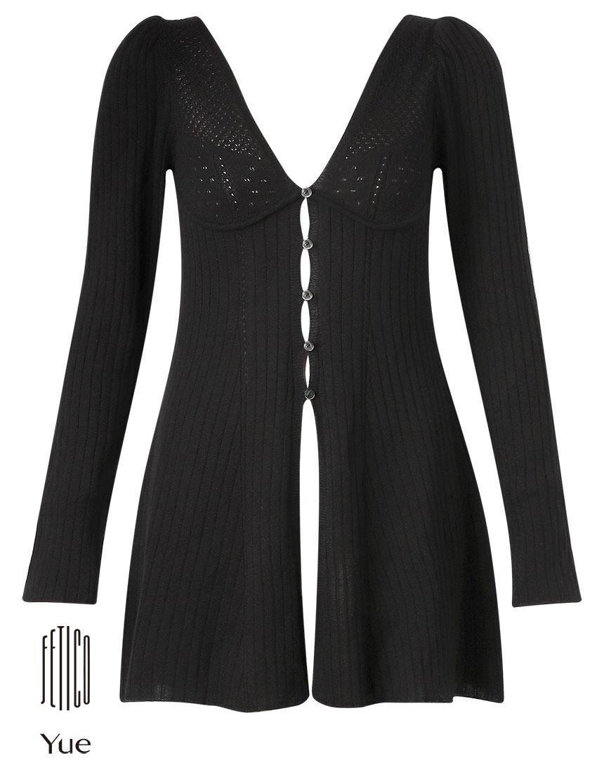 Yue FETICO×Yue【ウェブストア・一部店舗限定】 シルク混の