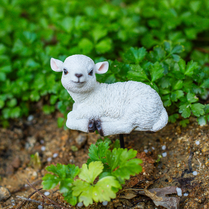 横たわる羊のガーデンピック｜WooBia公式オンラインショップ – WooBia
