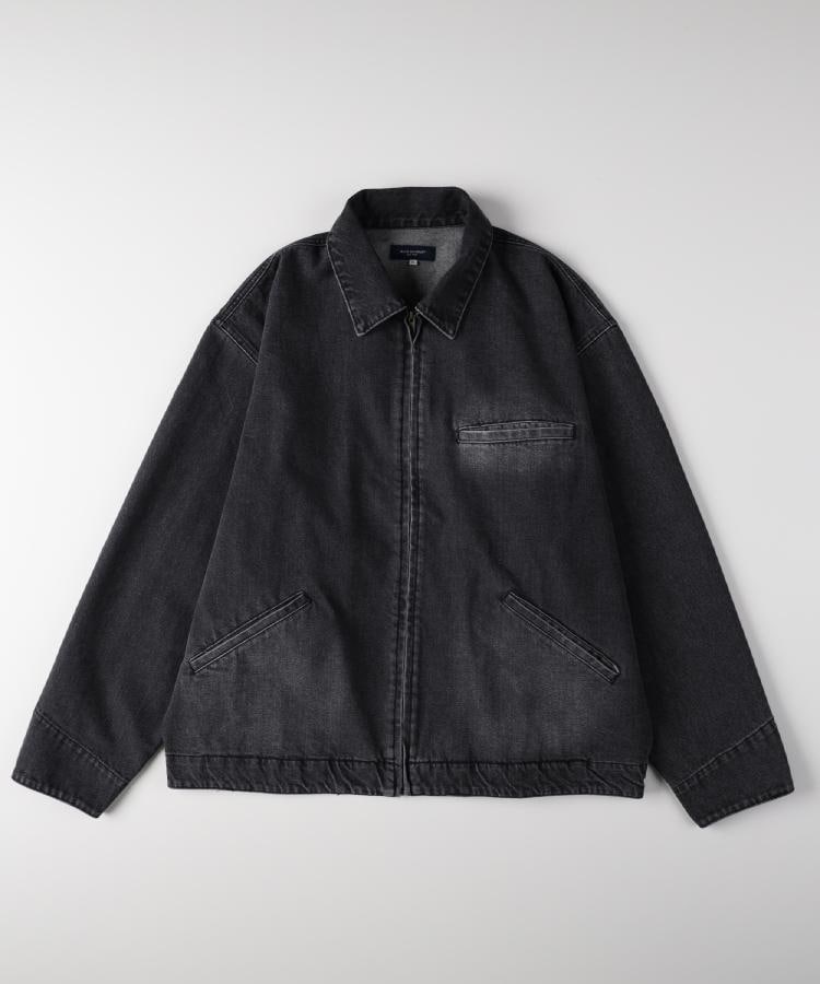 BACK NUMBER(バックナンバー)【メンズ】デニムフルジップジャケット