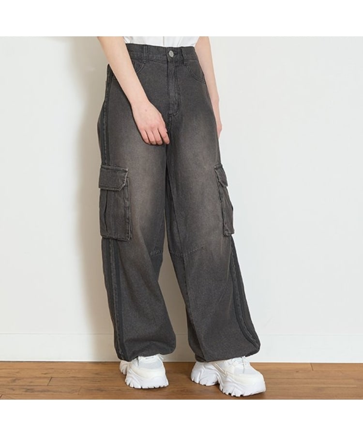 LTXC】ライトデニムラインカーゴパンツ（デニムパンツ） | Lovetoxic