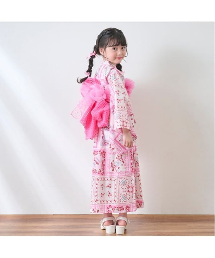 いちごハンカチ柄 浴衣（その他） | mezzo piano（メゾピアノ