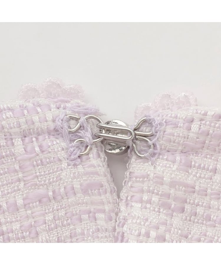 ファンシーツィード 裾スカラップジャケット（ジャケット(単品