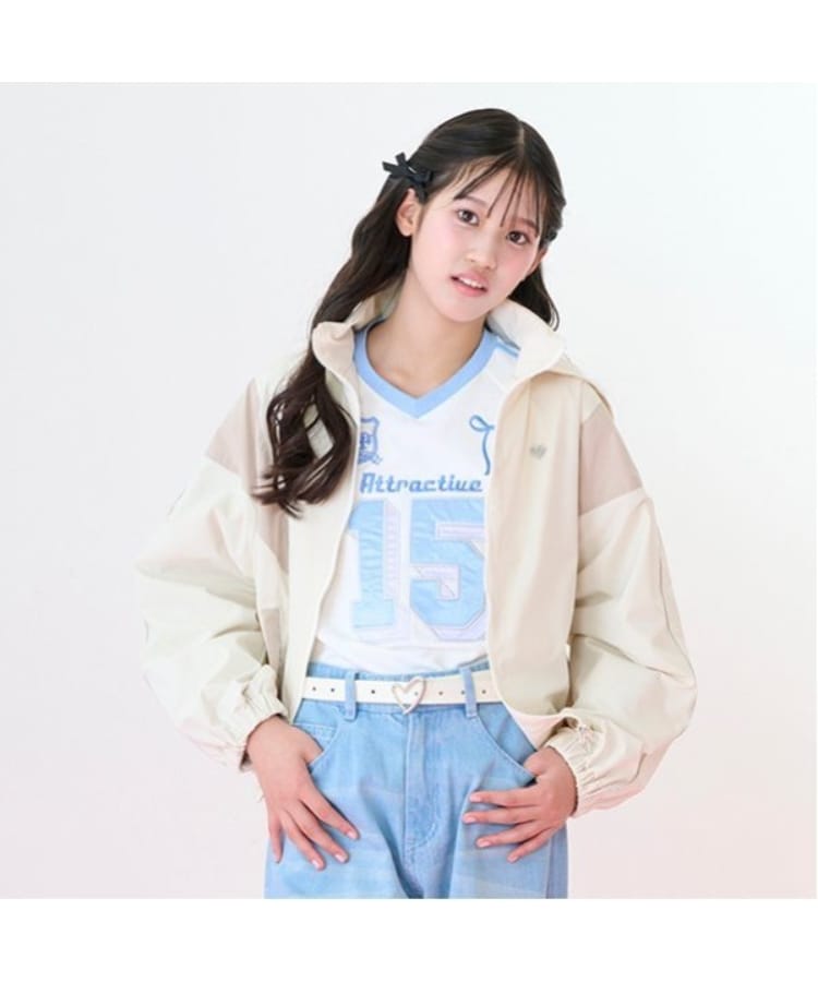 撥水】切り替えトラックジャケット（ブルゾン/ジャンバー） | mezzo