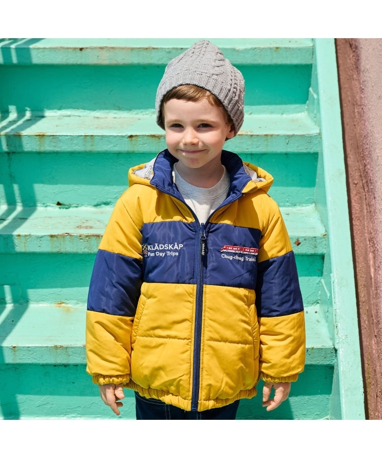 電車リバーシブル中わたブルゾン（ブルゾン/ジャンバー） | kladskap