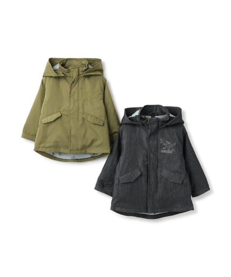 恐竜ライナーつきモッズコート（ブルゾン/ジャンバー） | kladskap