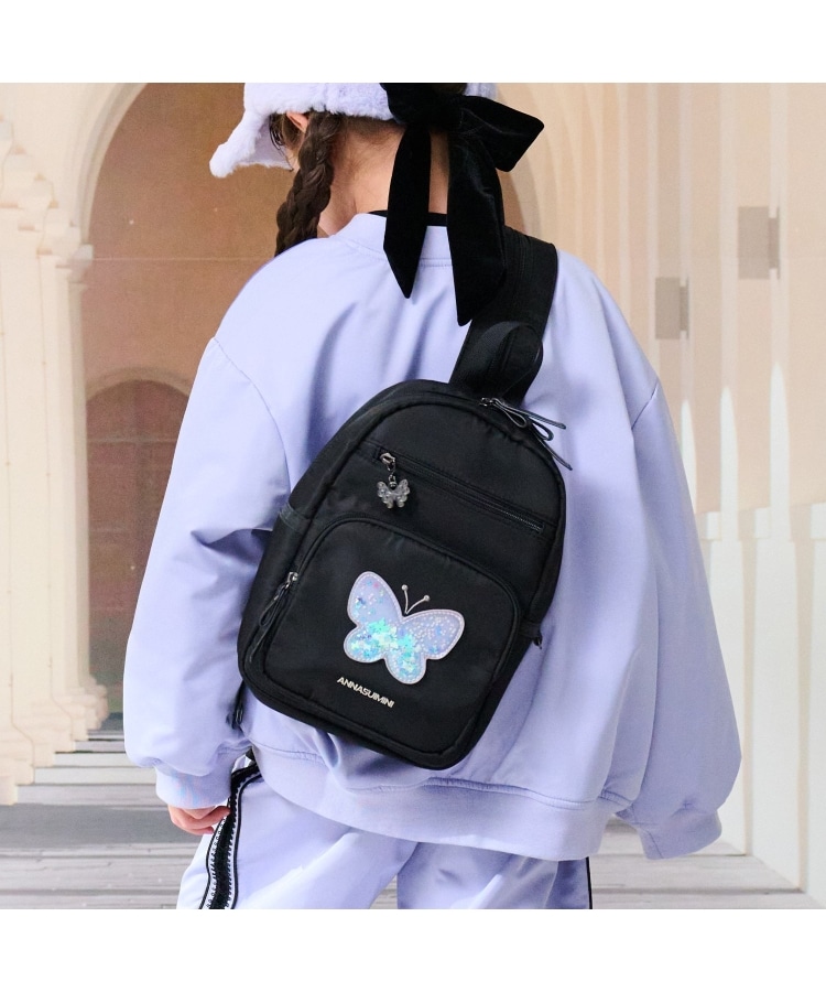 蝶コンフェッティボディバッグ（リュック） | ANNA SUI mini（アナ