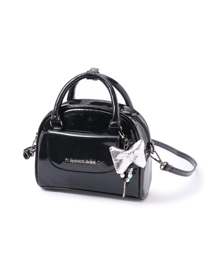 チャームつき2WAYボストンバッグ（ボストンバッグ） | ANNA SUI mini