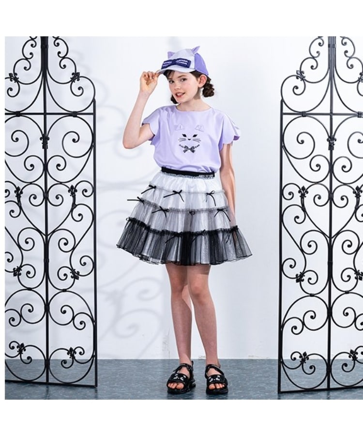 ネコフェイスTシャツ（Tシャツ） | ANNA SUI mini（アナ スイ・ミニ