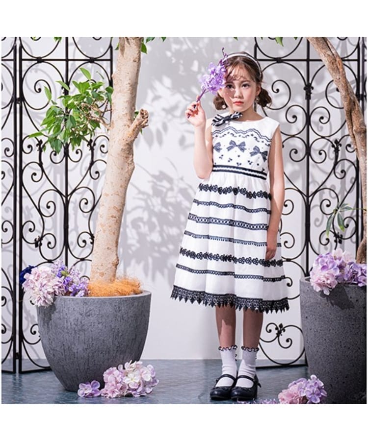 Premium】レースボーダードレス（その他） | ANNA SUI mini（アナ スイ