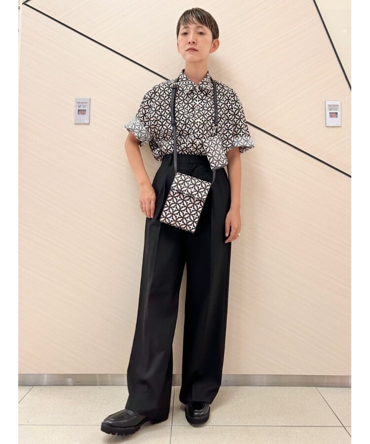 Safari5月号掲載】オーバーラップサークル ショートスリーブシャツ