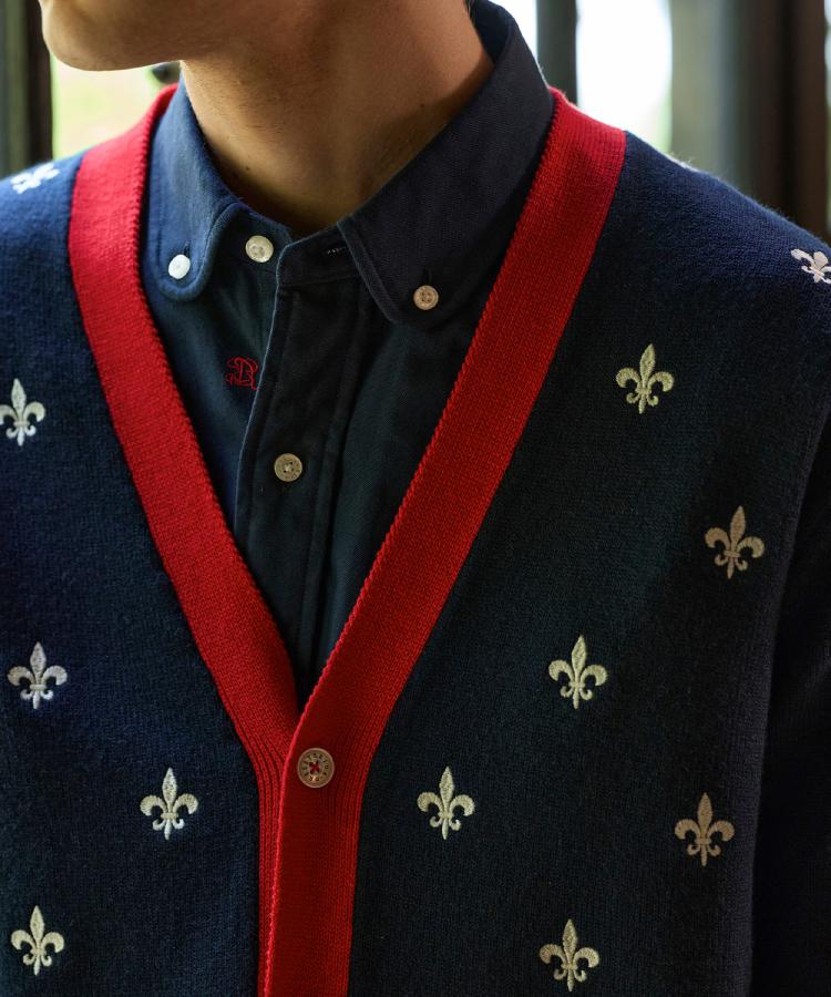 エンブロイダリー ニットカーディガン（カーディガン/ボレロ