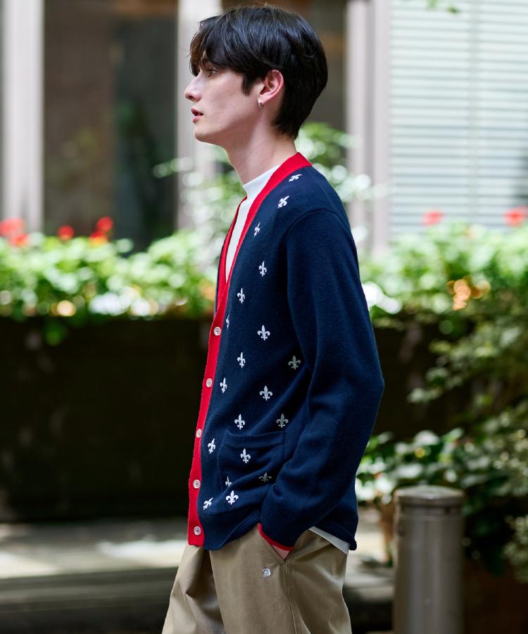 エンブロイダリー ニットカーディガン（カーディガン/ボレロ