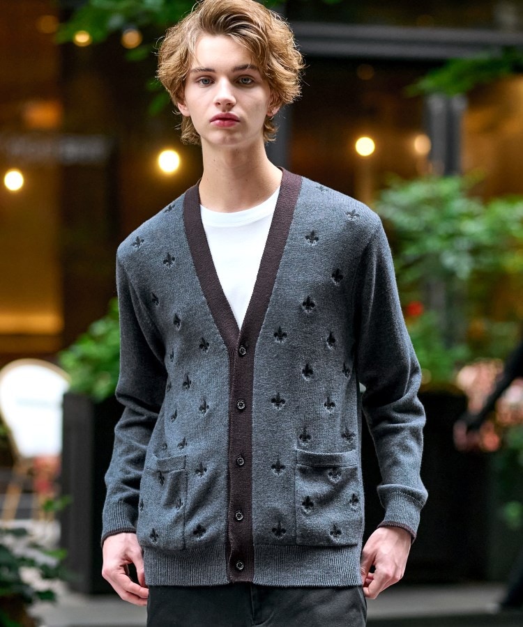 エンブロイダリー ニットカーディガン（カーディガン/ボレロ