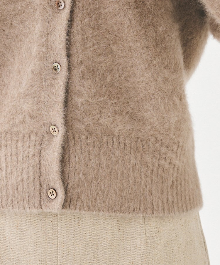 ふわふわニット/前後2WAY】フォックスカシミヤカーディガン