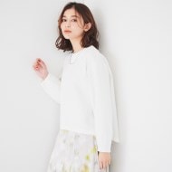 洗える/後ろファスナー】ダンボールプルオーバー（カットソー