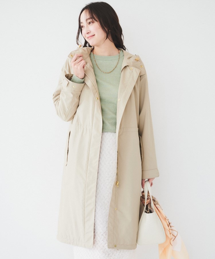 きれいめカジュアル】フード2WAY モッズコート（モッズコート