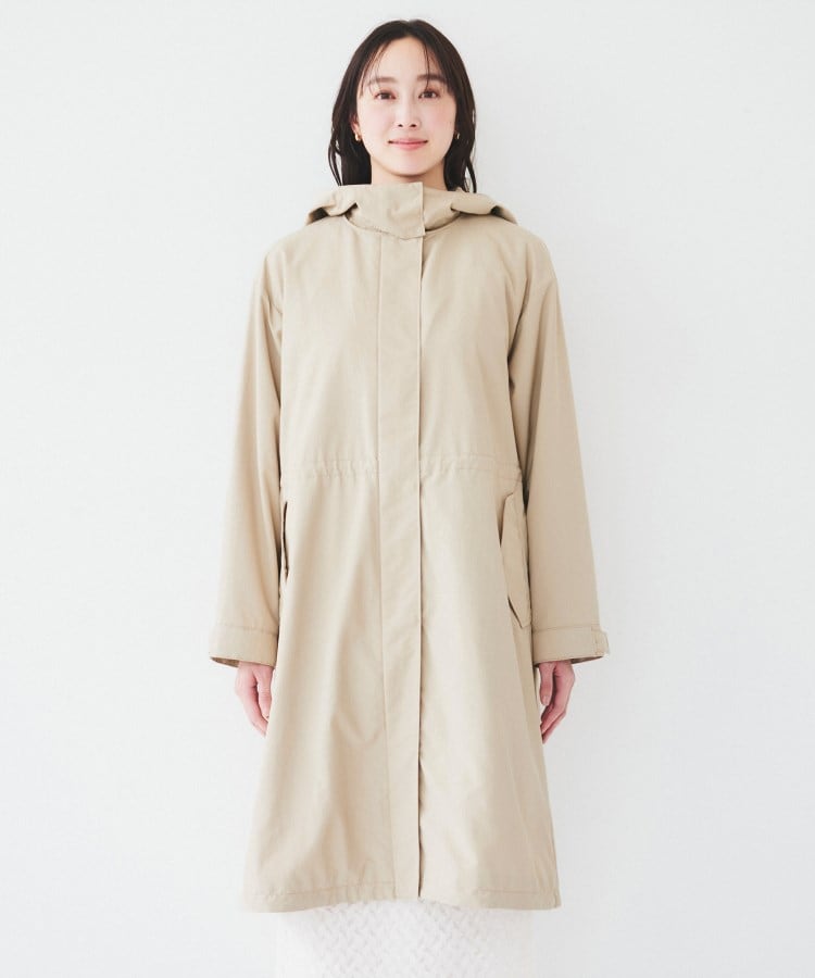 きれいめカジュアル】フード2WAY モッズコート（モッズコート