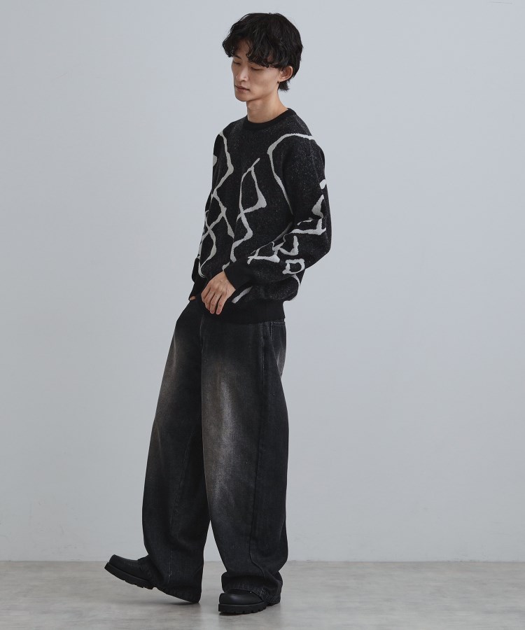 ラインアートニットプルオーバー（ニット/セーター） | tk.TAKEO