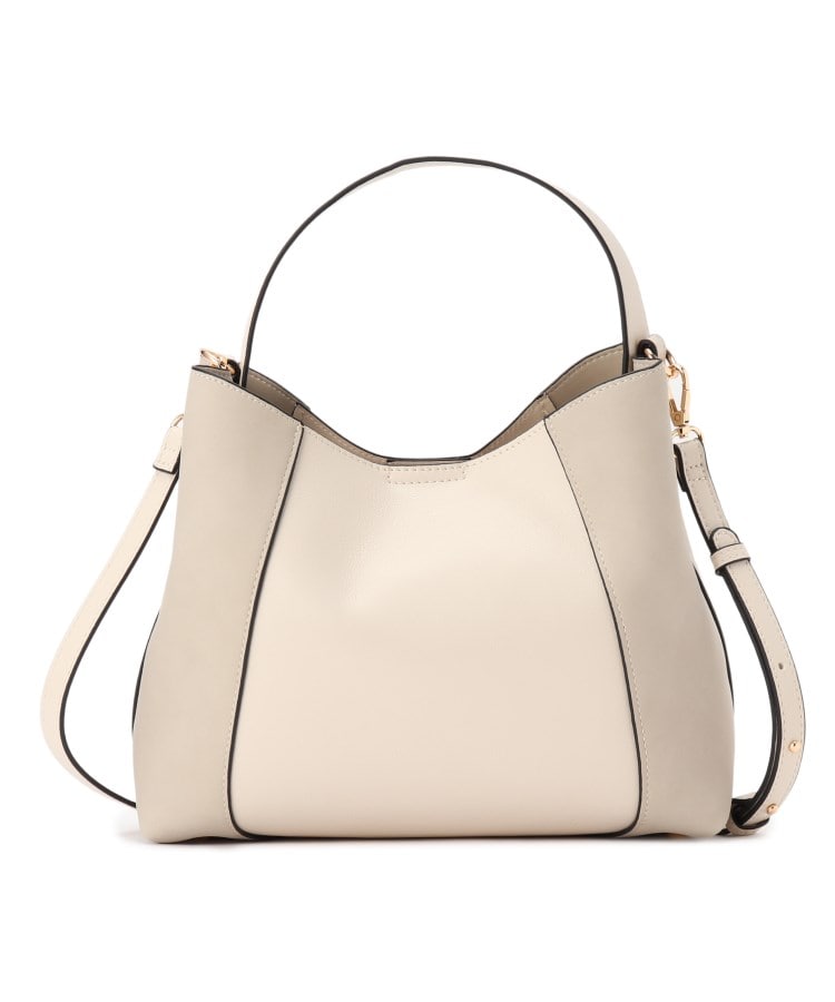 2WAY】フェイクスエードコンビ ワンハンドルバッグ（ショルダーバッグ