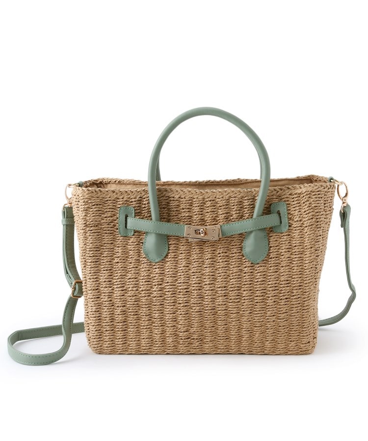 スクエアデザイン雑材バッグ（ショルダーバッグ） | Reflect