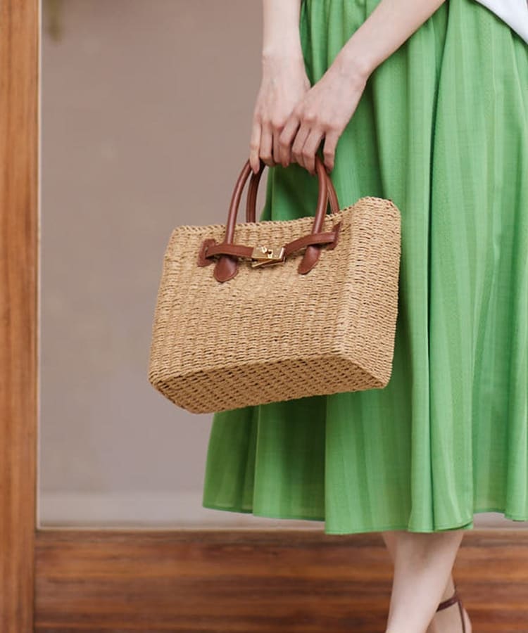 スクエアデザイン雑材バッグ（ショルダーバッグ） | Reflect