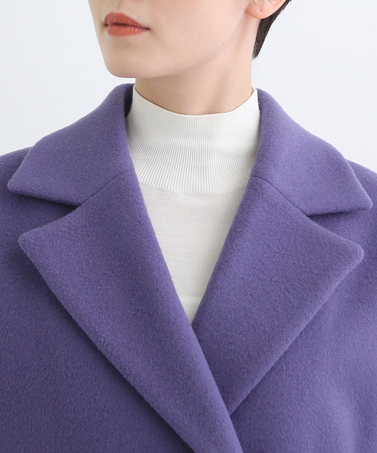 SALEおすすめコート！】ウールリバーテーラードコート（ステンカラー