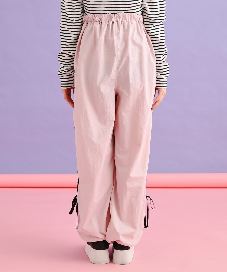 ラインリボンシャカパンツ（フルレングスパンツ） | PINK-latte