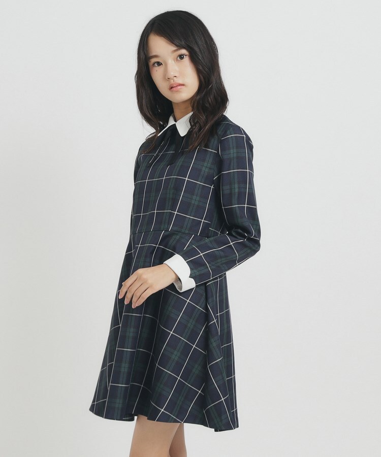 ◇【オケージョン・フォーマル】衿付きワンピース（ミニワンピース