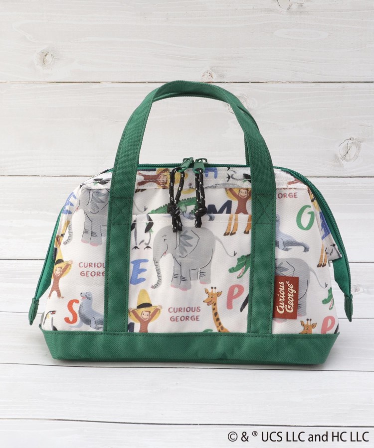 おさるのジョージ ワイヤー保冷ランチバッグ（ランチ小物