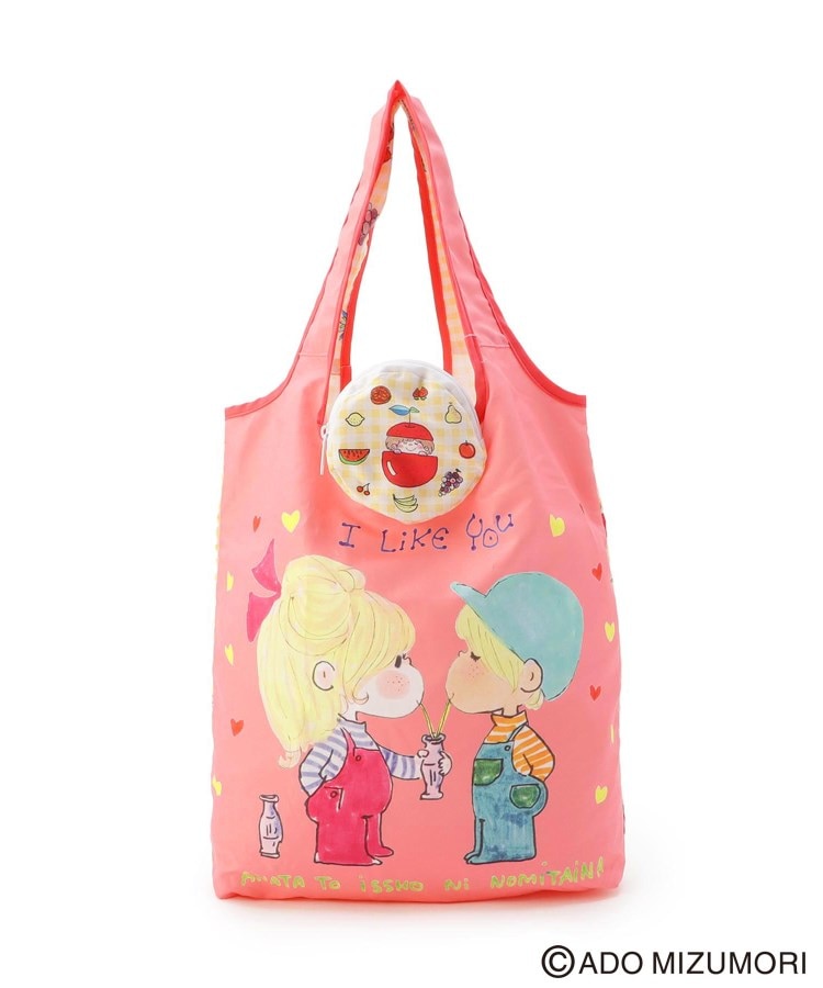 リンネル2月号掲載】水森亜土 エコバッグ（エコバッグ） | one