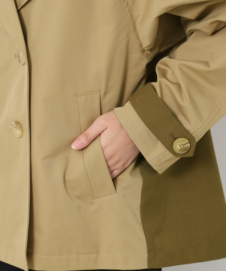 晩秋まで使える】バイカラートレンチコート（トレンチコート） | FURRY