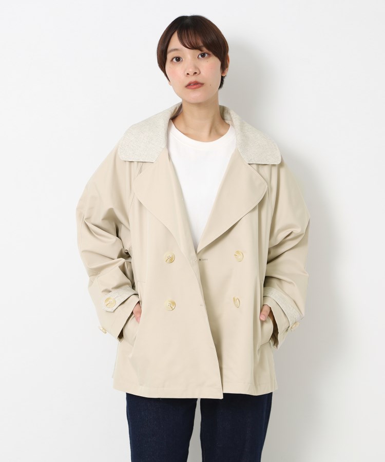 晩秋まで使える】バイカラートレンチコート（トレンチコート） | FURRY