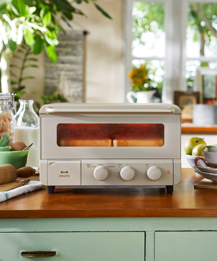 ◇BRUNO (ブルーノ) スチーム＆ベイク トースター OE067-GRG（キッチン