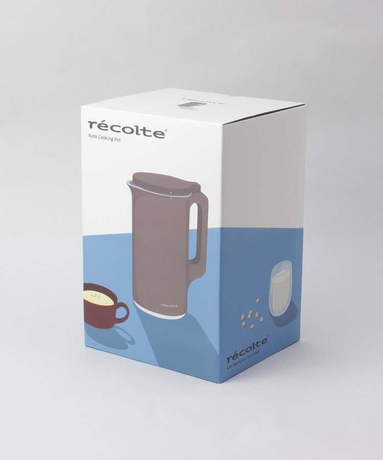 ◇自動調理ポット モカブラウン ＜recolte レコルト＞（キッチン家電