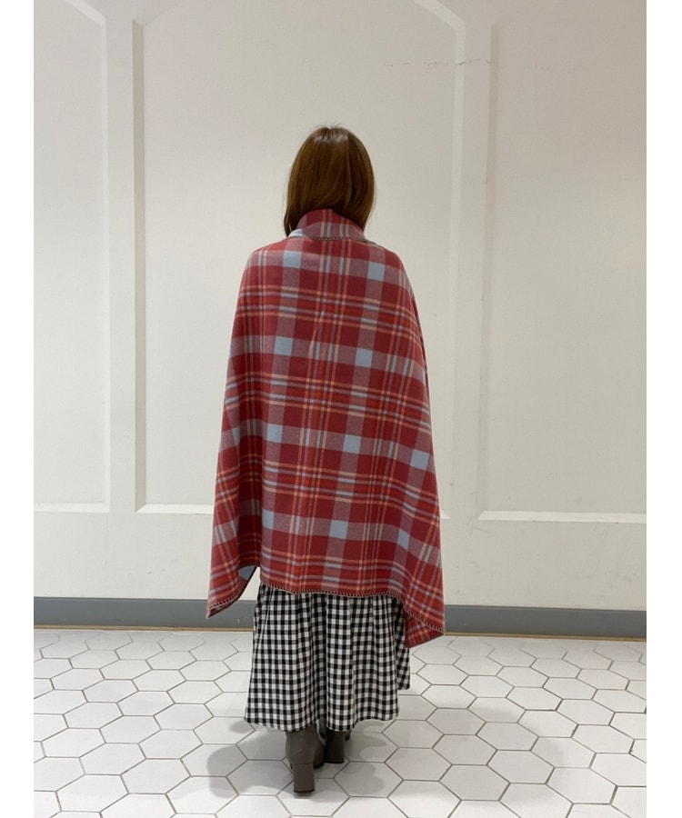 コルトンチェック柄 ブランケット 140×100cm（ブランケット） | LAURA