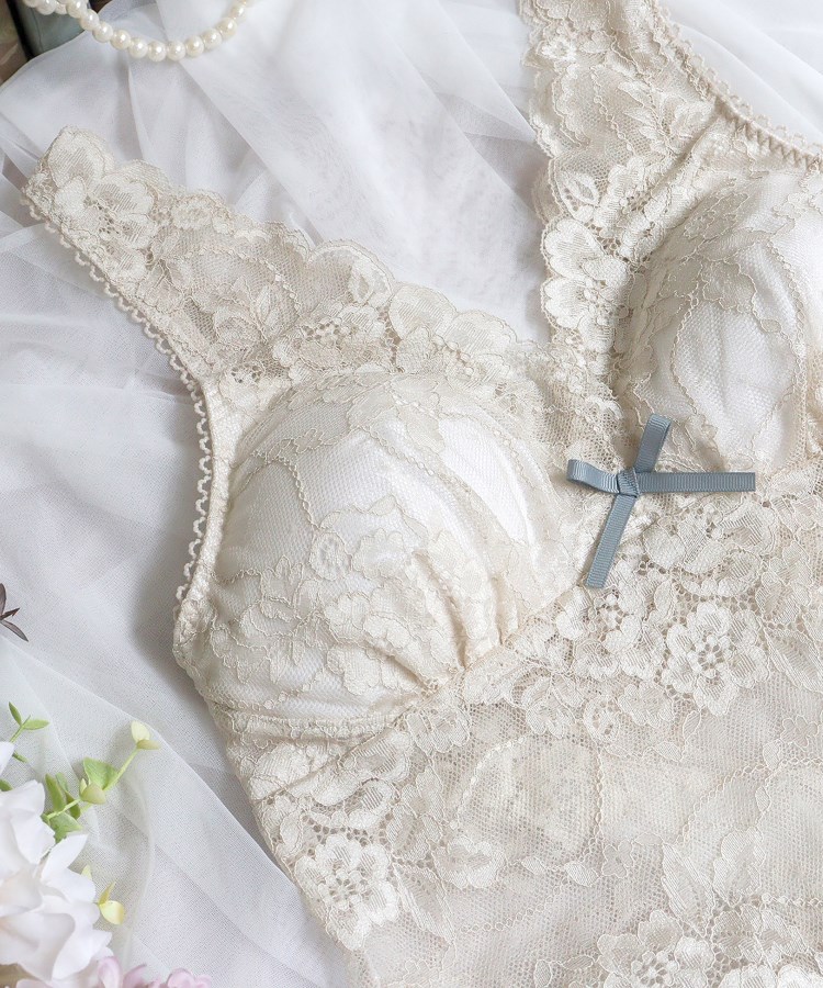 ノーラ カップ付レースキャミソール（スリップ・キャミソール） | Risa