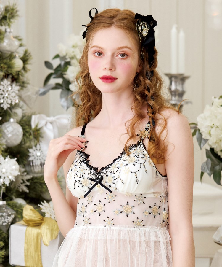 グレッタ カップ付キャミソール（スリップ・キャミソール） | Risa