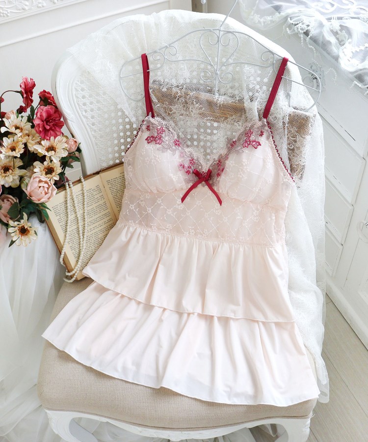 ジニー カップ付キャミソール（スリップ・キャミソール） | Risa Magli