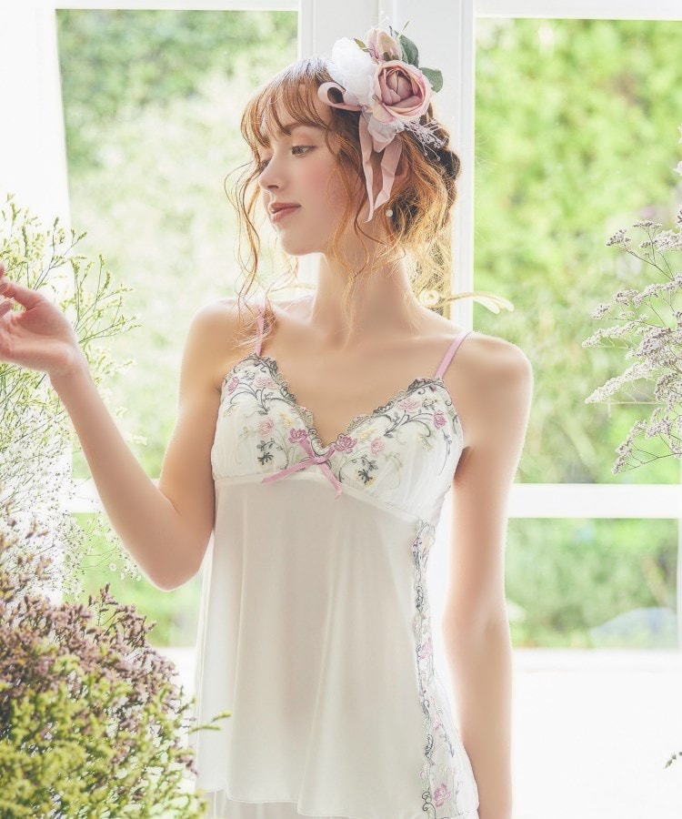 カトリーヌ カップ付きキャミソール（スリップ・キャミソール） | Risa